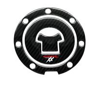 YCSYHQM Autocollant noir pour bouchon de réservoir de carburant de moto CBR1100XX CBR 1100 XX 1999 2000 2001 2002 2003 - Autocollant en fibre de carbone