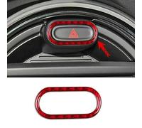YCSYHQM Autocollant pour bouton d'avertissement de sécurité de voiture pour Mini Cooper S JCW F54 F55 F56 F57 F60 Accessoires décoratifs d'intérieur de voiture
