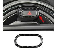 YCSYHQM Autocollant pour bouton d'avertissement de sécurité de voiture pour Mini Cooper S JCW F54 F55 F56 F57 F60 Accessoires décoratifs d'intérieur de voiture