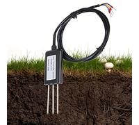 Yctze 0-10V 2 en 1 Capteur de Température du Sol et d'humidité | Émetteur d'humidité du Sol Imperméable IP68 | Mesure des Plantes de Haute Précision