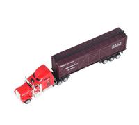 Yctze 1:65 Modèle de Camion de Transport en Alliage Réaliste - Jouet en Alliage Interactif pour Les Enfants, Véhicule de Transport Diecast détaillé (Style 2)