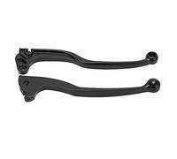 Yctze 1 Paire de Leviers de Poignée D'embrayage de Frein de Moto pour YBR 125 (125cc) 2002-2013, Levier de Frein D'embrayage en Alliage D'aluminium (noir)