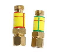 Yctze 1 Paire de Pare- Oxygène-acétylène avec Clapets Anti-retour- * 1.5 HF2, Essentiel pour des Opérations de Soudage Sûres