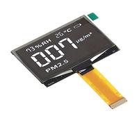 Yctze 2,42 Pouces Module LCD SC à Diodes de Lumière Organique en Ligne 24 Pin 28x64 Résolution Affichage Compact à Faible Puissance (Affichage Blanc)