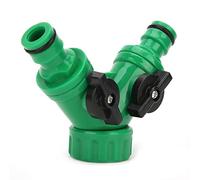 Yctze 2 Pack G3 / 4 Pnty DN20 Connecteur de Tee-shirt à 3 Voies à 3 Voies avec Interrupteurs - Outil de Jardin Idéal pour une Distribution de l'eau Efficace