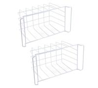 Yctze 2 Paniers de Congélateur pour Réfrigérateur, Grands Bacs de Rangement en Fil avec Poignées pour l'organisation du Garde-manger, 49. Stockage de Fil de Congélateur, Paniers de de Stockage de ,