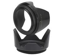 Yctze 2 Pare-Soleil en Plastique en Forme de Pétale, Objectif à Ouverture de Filtre de 62 Mm, Conception de Montage à Vis de Type Fleur, Empêche la Brume et Les Interférences Lumineuses,