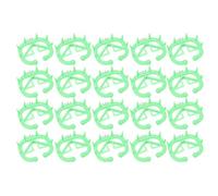 Yctze 20 Pcs Calf Weaner Nasing Anneau - Efficient Plastic Falf Sucking Prenter pour un Outil Efficace de Sevrage et de Réadaptation des Bovins