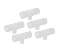 Yctze 20 Pcs Poulet Tee Tube étanche à l'épreuve d'arrosage pour l'élevage de Volailles - Installation Facile, Solution Rentable pour 'approvisionnement en Eau du Bétail (Tuyau à Trois Points)