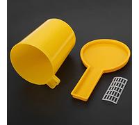 Yctze 2pcs Abiculant Miel Entrance Eauseur d'eau Bounger Bouteille d'abeille - Outil 'Alimentation Essentiel des Abeilles pour Les Ruches Saines