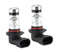 Yctze 2pcs Ampoules LED 9006 HB4 Bleu Glace 1800LM 100W LED Ampoules de Phare Kit Brouillard Voiture Conduite Lumière pour Ampoule led hb4