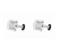 Yctze 2pcs Bolt de Moto Installation Facile avec Fil Accessoire élégant pour la Plupart des Bikesmotorcycle Boulon en Acier Inoxydable Polit S'adapte le Plus 1996 Plus Tard