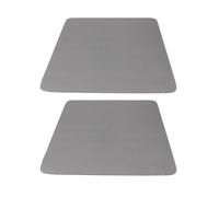 Yctze 2pcs Mat de café Tampon de Séchage - Mat de Bar à café Super Absorbant avec Fond sans Glissement, Amortissement des Vibrations et Nettoyage Facile pour les Comptoirs et les Machines (50*60 cm)