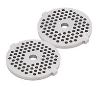 Yctze 2pcs Plaçant de Viande électrique Vane/Wing Plate de Broyage en Acier Inoxydable pour Broyeur de Type 5# / B - Idéal pour la Viande, les Légumes, les Herbes et Plus (Couteau à mailles