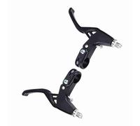 Yctze 2pcs Poignées de Levier de Frein de Vélo de Montagne en Aluminium - Leviers d'embrayage en Alliage Léger en 4 Couleurs (BLACK)
