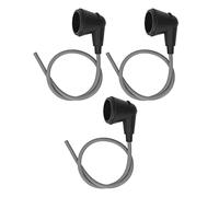 Yctze 3PCS Câble de Tronçonneuse Câble de la Chaîne de Fil Fiche de Bougie d'allumage Ensemble de Fils pour 070 090, Remplacement 0000 405 0600, Kit de d'allumage assemblé