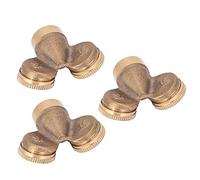 Yctze 3pcs Copper Garden Irrigation Sprinklers G1 / 2 DN15 Buzzer Le Pulvérisateur pour Un Arrosage et Un Refroidissement Efficaces