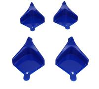 Yctze 4 Pack de Rouleau de Tuyau de Lavage de Voiture Tuyau de Pneu de Tuyaux Coulissants Couleurs de Tuyaux de Roue Coulissante pour Prévenir le Tuyau de Lave-glace coincé Sous des (BLUE)