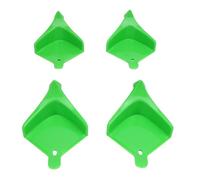 Yctze 4 Pack de Rouleau de Tuyau de Lavage de Voiture Tuyau de Pneu de Tuyaux Coulissants Couleurs de Tuyaux de Roue Coulissante pour Prévenir le Tuyau de Lave-glace coincé Sous des (GREEN)