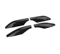 Yctze 4 Pièces Couvercle d'extrémité de Galerie de Toit 63492-60110 2010-2018 | Plastique ABS, Conception Amovible, Installation | Numéros OE de Remplacement 63491-60130, 63494-60110, 63493-60120