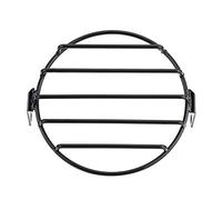 Yctze 6.5" motorcycle grille pour grille de phare pour grille phare cm Couverture de gril de phare masque de couverture de gril rond de phare côté moto 65 "pour Cruiser