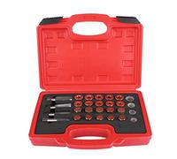 Yctze 64pcs Réparation de Filetage du Carter de Cartouche de Filetage de Filetage du Kit de Métro Restoir du Kit de Drainage de Filetage de Filetage avec 4 Robinets 20 Bouchons 40
