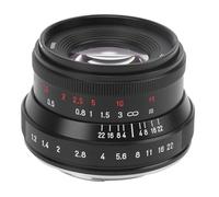 Yctze 7 Artisans 35mm F1.2 II Z Monture APSC Lentille De La Caméra Noir Alliage Léger pour Z5/Z6/Z7/Z50/Z6 II/Z7 II/Z7 II Portrait