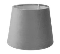 Yctze Abat-jour Décoratif Conique E27 E14 - Remplacement en Tissu Doux pour Lampes de Table et Lampadaires (Gris clair)