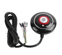 Yctze Accueil Accessoires Abs Longue Durée Interrupteur d'alimentation Ordinateur à Distance Deux Boutons Contrôle Sécurisé Système Multimédia Bureau Maison
