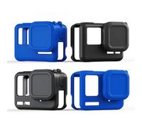 Yctze Ace Pro Étui de Protection pour Appareil Photo, Coque en Silicone Souple et Flexible, Capuchon D'objectif, Lanière et Sangles, Protection Contre la (Compatible avec la caméra Ace Pro)