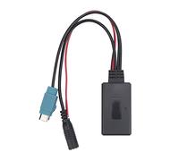 Yctze Adaptateur Bluetooth pour Autoradio avec Micro Mains Libres | Convient aux modèles , compatibilité Bluetooth 5.0, installation facile, connexion par fil rouge et noir