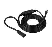 Yctze Adaptateur de câble Remplacement pour Audio AUX 3 Broches Adaptateur d'entrée Remplacement pour Audio auxiliaire pour Remplacement pour E39 E46 E53 X5 16: 9 Lecteur CD