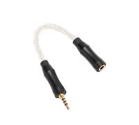 Yctze Adaptateur de Câble Sonore de 3,5 Mm de 3,5 Mm Premium avec des Connecteurs Plaqués en or pour une Expérience sans Perte (SILVER)