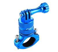 Yctze Adaptateur de Guidon de Vélo Rotatif à 360 Degrés, Support de Montage pour Porte-vélo Compatible avec Dragon Touch/REMALI 4K/ 11 10 9 8 Session/ / Brave7/6/4/EK7000 (Blue)