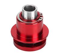 Yctze Adaptateur de Moyeu de Volant à Dégagement Rapide Kit Universel à 3 Trous à Déconnexion Rapide à 360 Degrés avec Alliage D'aluminium pour Volants de Rechange