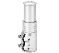 Yctze Adaptateur de Rehausseur de Potence de Vélo de Montagne en Alliage d'aluminium de qualité Supérieure - Hauteur de Votre Guidon avec compatibilité avec Fourche de 28,6 Mm/1,13 Pouces - (Silver)
