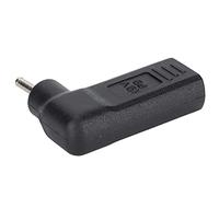 Yctze Adaptateur Type C vers DC 2,5 X 0,7 Mm Déclencheur Émulateur PD Prise Rectangulaire Coudée 90 Degrés 65 W Coude Inclinaison 90 Déclencheur Émulateur PD pour Appareils Alimentation