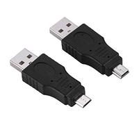 Yctze Adaptateur USB - Pack de Plusieurs Adaptateurs USB2.0 / Connecteurs Convertisseurs Mâles Femelles - Adaptateur USB Femelle vers Mâle - Adaptateurs de Câble d'ordinateur