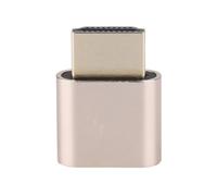 Yctze Adaptateur Virtual Display, Résolution 4K, Faible Consommation, pour | Simulez une résolution 4K, Plug and play, Petite taille, Matériau ABS, Compatibilité VGA