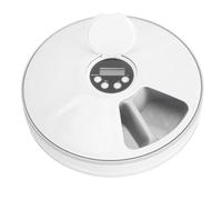 Yctze Adopraison Automatique pour Animaux de Compagnie avec Contrôle des Portions pour Les Chats et Les Chiens | Conception Ronde pour l'alimentation Chronométrée à la Maison
