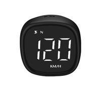Yctze Affichage Hud de Voiture GPS, Alarme de Survitesse, USB 5 V, Double | Compteur de Vitesse Numérique, PC Abs, Mph Kmh, Positionnement BeiDou, Voitures Camions SUV, Rappel de Fatigue, luminosité