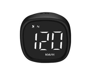 Yctze Affichage Hud de Voiture GPS, Alarme de Survitesse, USB 5 V, Double | Compteur de Vitesse Numérique, PC Abs, Mph Kmh, Positionnement BeiDou, Voitures Camions SUV, Rappel de Fatigue, luminosité