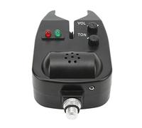 Yctze Alarme de Morsure de Pêche LED Sensible, Indicateur de Pêche de Nuit ABS avec Contrôle du Volume pour la en Eau Douce et en Mer