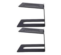 Yctze Améliorez Votre Expérience Sonore avec Notre Support d'enceinte de Bureau Ergonomique - Conception Multifonctionnelle Peu Encombrante, clarté Optimale en Hauteur, Coussinets Absorbant Les