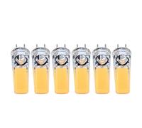Yctze Ampoule LED GY6.35, Conception Écoénergétique (Blanc chaud 3000K) | Construction en silicone, éclairage 500 lm, installation facile, idéal pour les lampes de plafond et de table