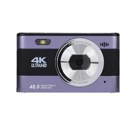 Yctze Appareil Photo Numérique 18x Zoom 4k 48MP Caméra de Vlogging avec écran LCD 3IN et Mode Webcam pour la Photographie de Voyage (PURPLE)