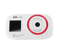 Yctze Appareil Photo Numérique 48 MP, Vidéo HD 2,5 K, Mise au Point Automatique, Batterie 1200 MAh, Partage WiFi, Matériau ABS pour Appareil Photo pour Adolescents (White)