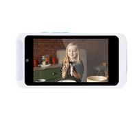 Yctze Appareil Photo Numérique, AI WiFi 3,6 Pouces écran Tactile 13MP 8MP Double Objectif avec Filtres de Mise au Point Automatique pour Le Campus, Réponses Vocales, Résolution