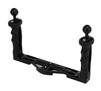 Yctze Appareil Photo sous-Marin avec Stabilisateur de Plateau à Double Poignée - Support de Boîtier de Plongée en Alliage d'aluminium, Conception Ergonomique à Double Poignée, Léger et Durable,