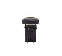 Yctze Automobile et Moto Fournitures Haute qualité Danger Avertissement Lampe Interrupteur Bouton pour MK II 2001-2006, Résistance, Installation Facile, Noir, 8200060036, Les
